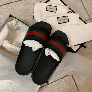 LAST CHANCE!! Authentic Gucci Slides.